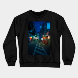 Small Streets of Koenji Crewneck Sweatshirt